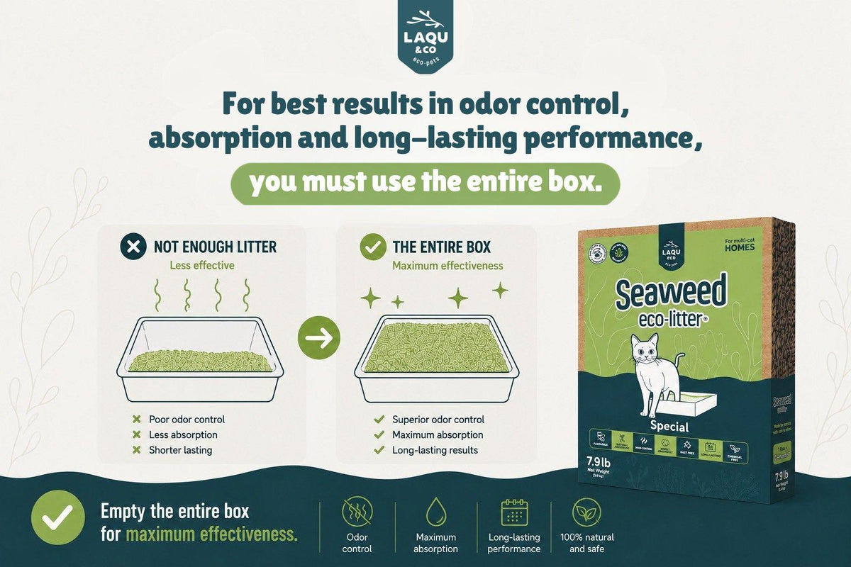laqu eco litter natural